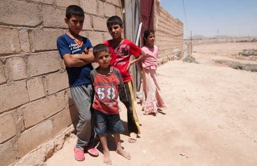 Iraqi Refugee Children width=