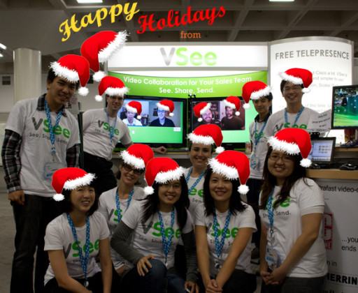 Happy Holidays from VSee width=