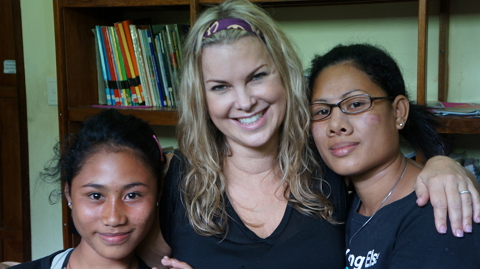 Grossman Burn Foundation patient with restored nose