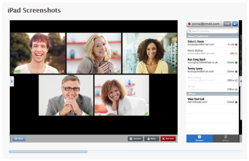 VSee iPad video conference