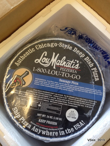 Lou Malnati's chicago pizza