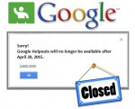 Google Helpouts Closing
